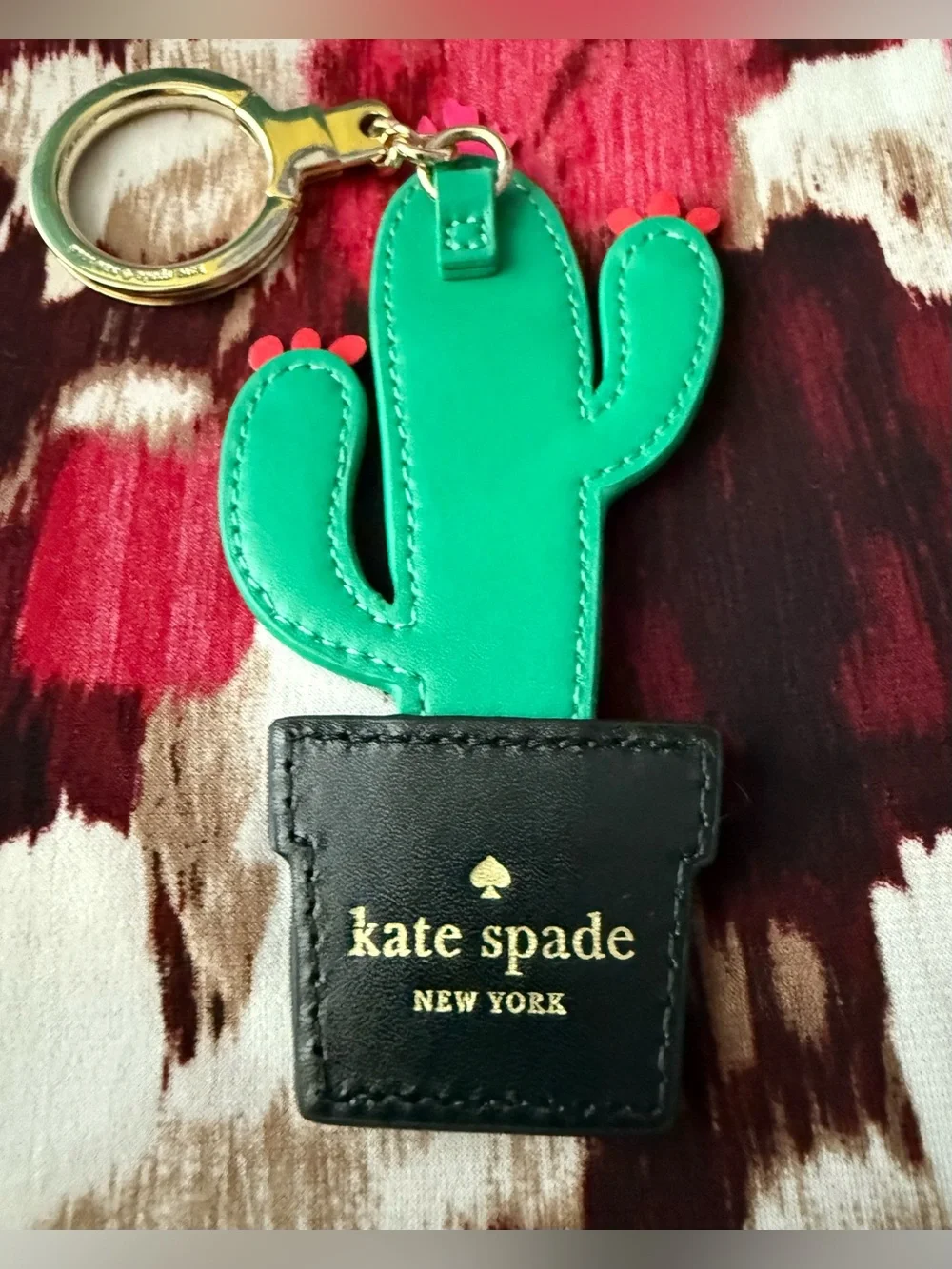 Kate Spade Cactus Keychain